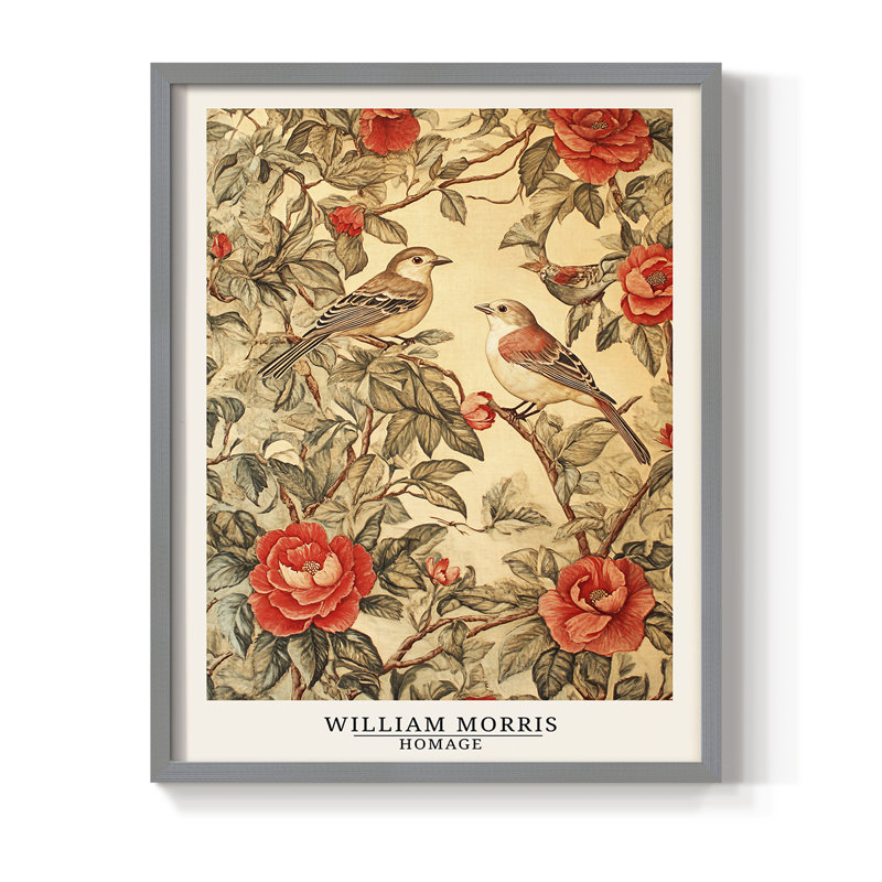 Reproduction encadrée de la série C III de la classe C-300 - Bois massif, Gris, H 30 po x l 24 po