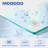 Opal Mirage MCOCOD 34" W x 72" H Single Fixed Shower Panel with 3/8"(10mm) Clear Glass