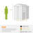 Spacious Modern Sheds, Metal & Polyresin With Cottage Style For Home Storage