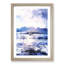 Surfing in Rhode Island in Abstract - Picture Frame Graphic Art Print-55728508-55728502