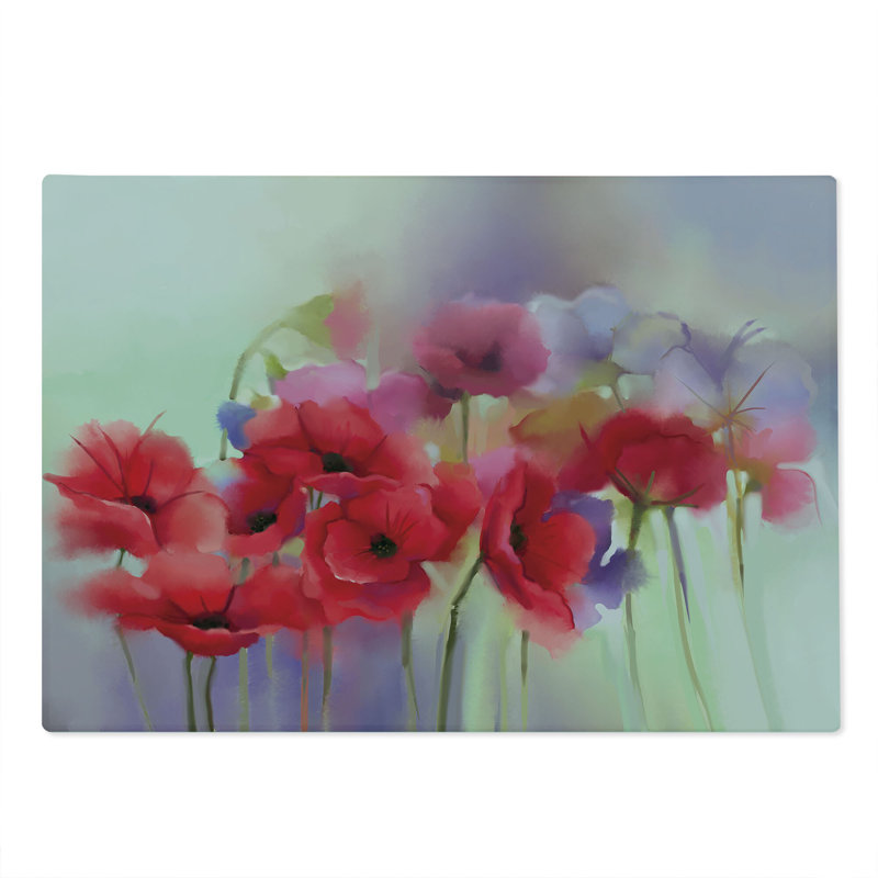 Planche à découper Ambesonne Poppy