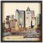 « new york city horizon », impression