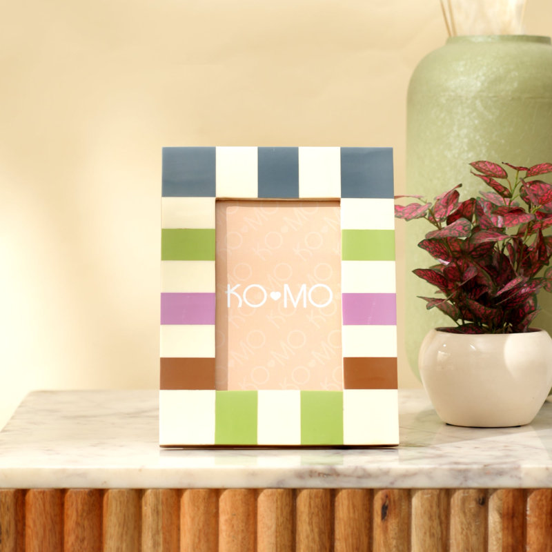 Multi-colour Picture Frame, 4" x 6"