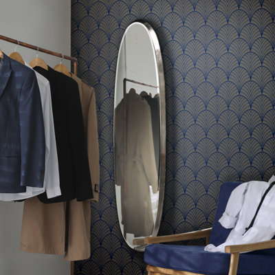 Broxton Engineered Wood Flat Wall Mirror