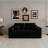 70.87*35.43"Modular Sectional Sofa Seat,Upholstered Compressed Couch For Living Room,Bedroom,Apartment,No Assembly Required,2 PC Free Combination,Plush Corduroy Fabric,BLACK