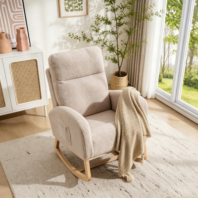 Chaise berçante Modern