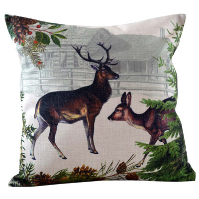 Floral Pillow Cover