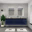 Ensemble de meuble-lavabo double mural 84 po Kirker-1702351425