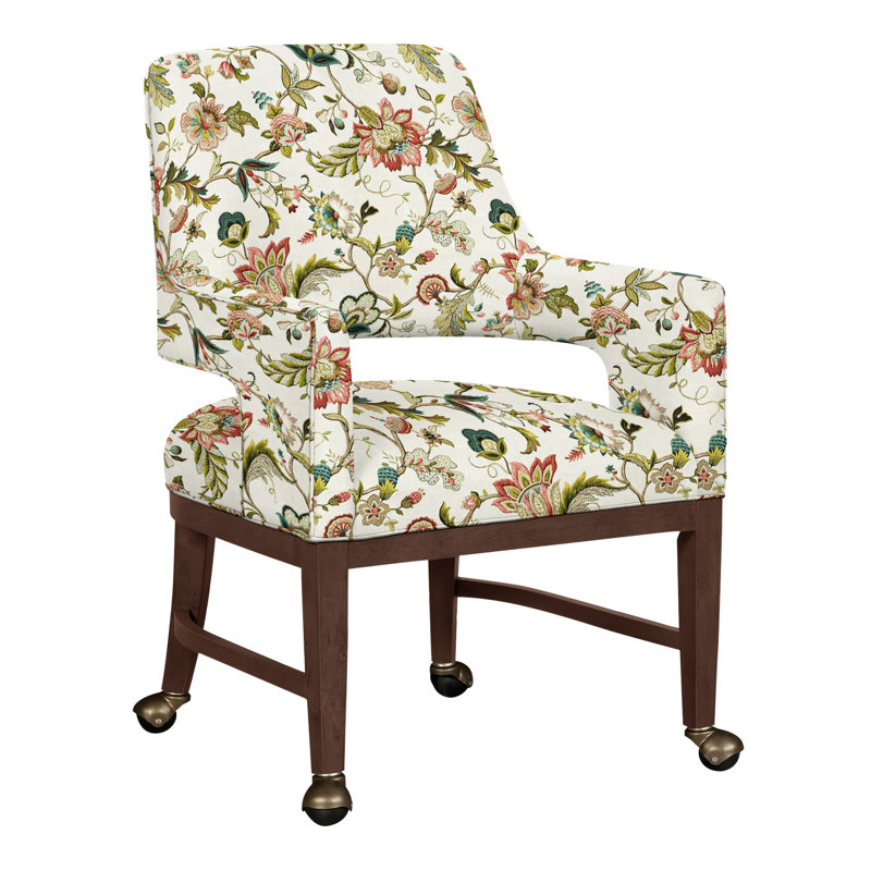 Chaise avec accoudoirs Josie Grande, Noyer, 9401 Ivoire