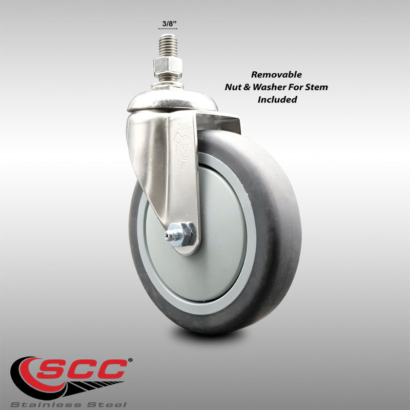 Thermoplastic Rubber Casters