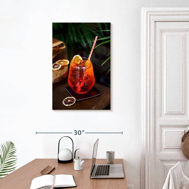 Yarlin Aperol Spritz, 30" H x 20" W