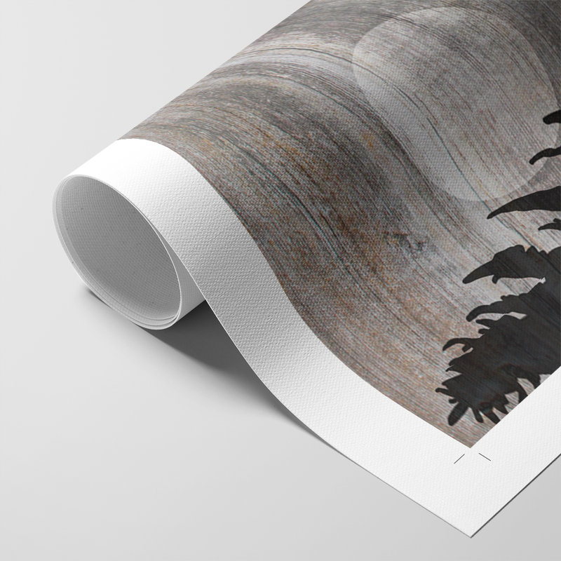 Ours du paysage canadien - Impression sur toile seulement - NON-CADRE, H 48 po x l 32 po