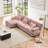 Modular Sectional Sofa Couch With Convertible Ottoman