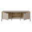 SERAVEL Unfinished TV Stand for TVs up to 58"