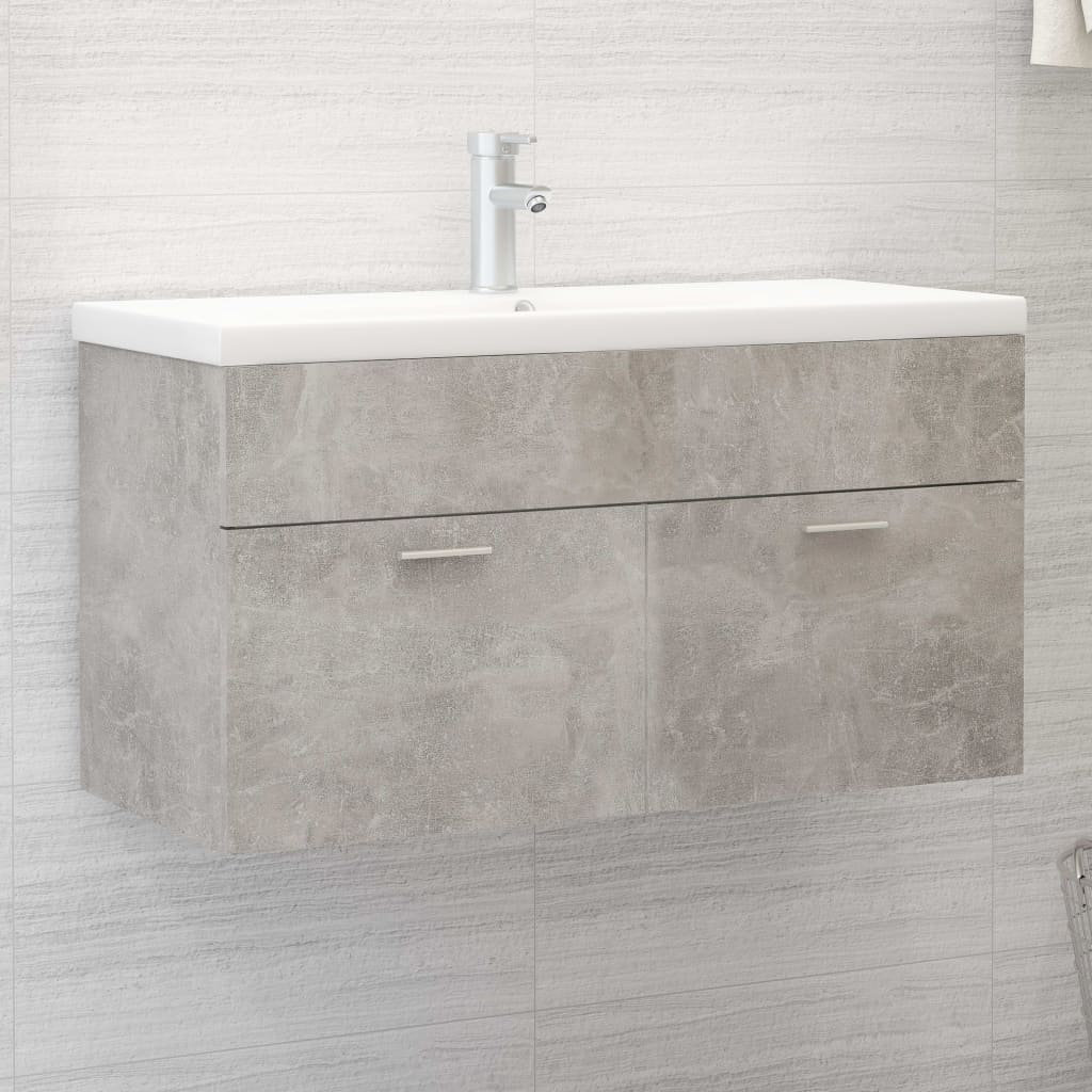 Cronius 900mm Wall Mounted Single Vanity Unit