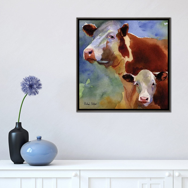 Fab 4 Chasing the Sun - Advertisements Print, 26" H x 26" W x 1.5" D, Gold Framed Canvas, No Matte
