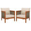 Ensemble de 2 chaises de patio Daun-735517155