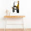 Golden Jazz Melodies Abstract Modern Wall Art Print 1 Piece Wrapped Canvas Wall Art-1104474220