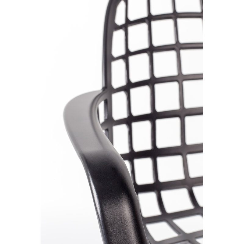Albert Kuip Outdoor Lounge Chair, Black