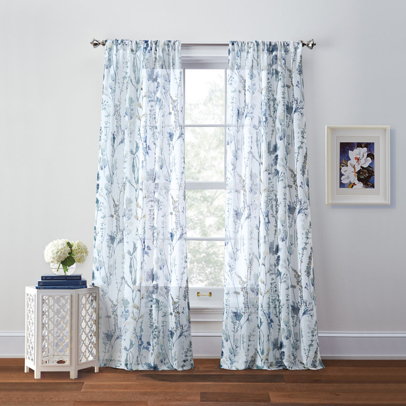 Paire de rideaux transparents Peri Home Aphrodite, L 37 po x L 108 po