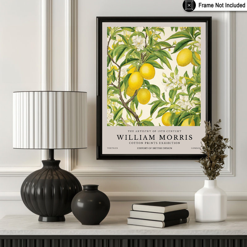 William Morris - Citronnier, Unframed, Poster, 18"H x 24"W