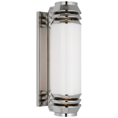 Chadwell Solid Brass 1 - Light LED Flush Mounted Sconce