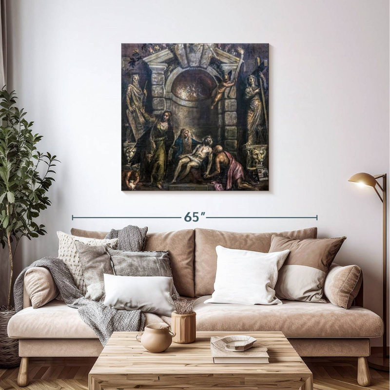Adella Pieta 1576, 39" H x 39" W