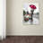 Wrapped Canvas Wall Art - The Macneil Studio 'Couple on Train Station' Wall Art for Living Room, Bedroom, or Office Décor - 24x32-21651337