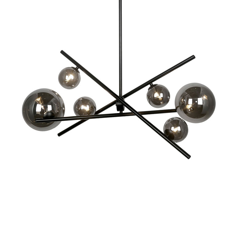 Caitriona 6 - Light Sputnik Mordern Linear Chandelier