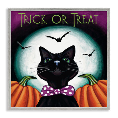 Giclée encadrée «Trick Or Friate», conception par Elizabeth Tyndall