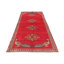 Tapis oriental rouge unique 4X9 One-of-a-Kind