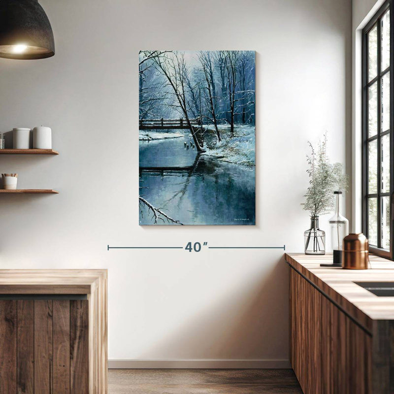 Alvord Winter First Snow, 39" H x 26" W
