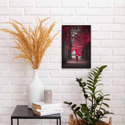 Contemporary Art Traditional Abstract Autumn Landscape Wall Art by Vu Van Quan - Print