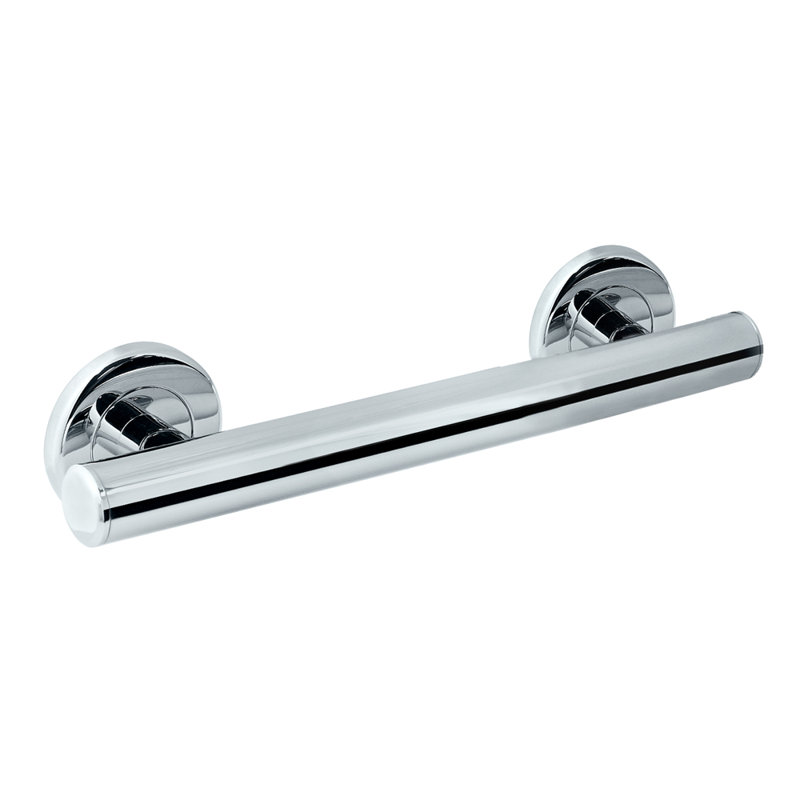 Barre d'appui en acier inoxydable Latitude II | Barre de sécurité conforme à l'ADA, 12 po, Chrome
