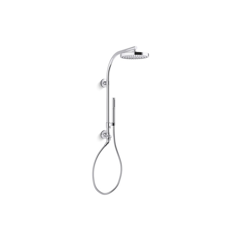 Hydrorail-S Shower Faucet, Polished Chrome