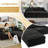 Blossie 82.68"W Corduroy Sofa Lounger, LAF, RAF Sectional with 2 Ottomans-1552871066