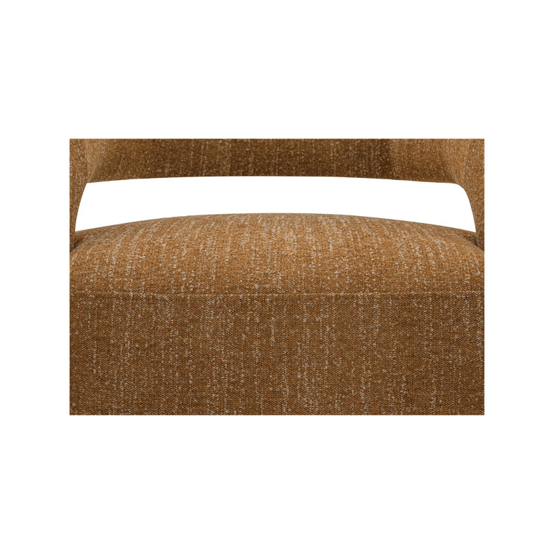 Barrow Accent Chair Jute, Yellow