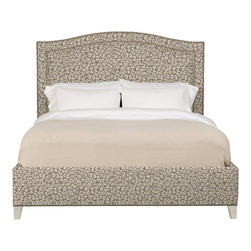 Caroline/Casey Upholstered Standard Bed, Wrenn, Kempsey Sheepskin, Queen