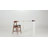 Set of 2 Baxton Studio Flora Mid-Century Modern Black Faux Leather Upholstered Walnut Finished Counter Stools-868790487