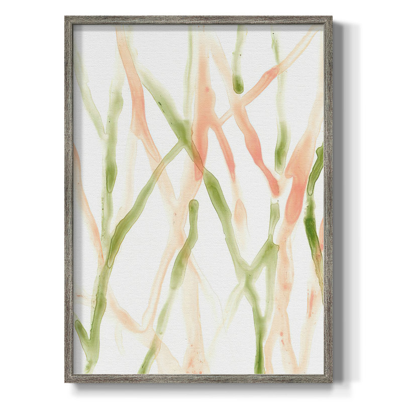 Runnel XIII Framed Print - Solid Wood, 15" H x 12" W
