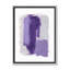 Lavender Falls 1 - Cadre flottant, reproduction d'art sur toile-46817840-46817842