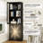 70.9'' H X 23.6'' W Standard Bookcase with Glass Door-1160856384