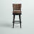 Bittu Swivel Upholstered Faux Leather Counter Stool-130695460-107054693