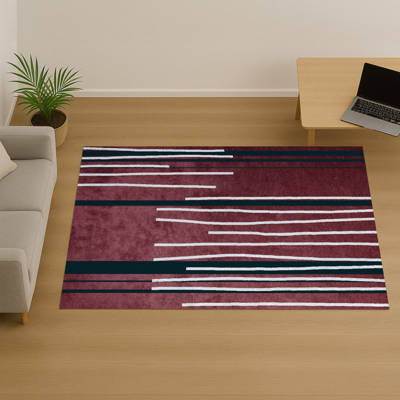 Geometric Area Rug, Rectangle 140 x 200 cm