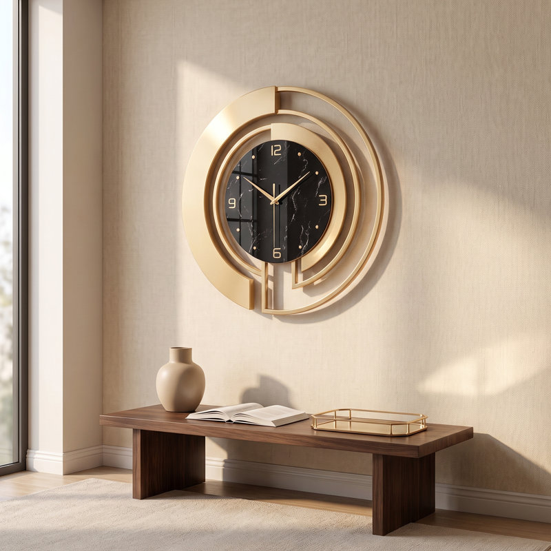 Iron Digital Wall Clock