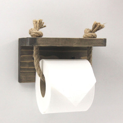 Solid Wood Accent Shelf