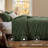 Bedsure Queen Size Comforter Sets - 3-Piece Double-Sided Fleece Fluffy Olive Green Bedding, Cozy Striped Aesthetic for Modern & Guest Bedrooms, All-Season Luxury Home Decor-105492178-105492182