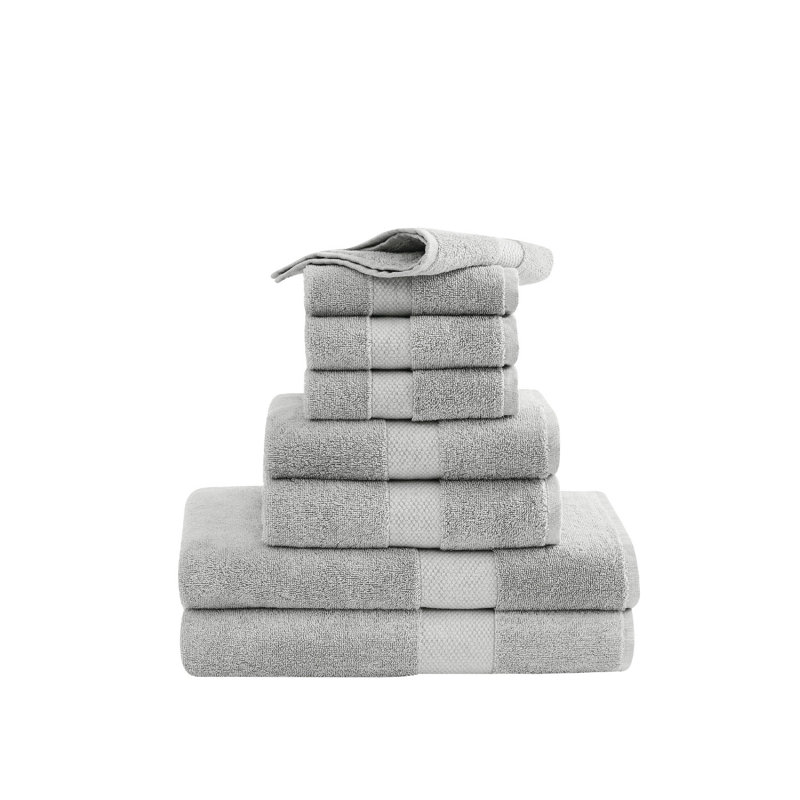Ensemble de 8 valises pour chambre d'amis, Gris