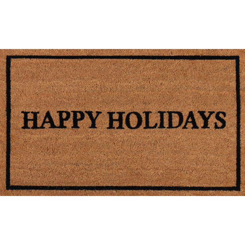 Park Non-Slip Christmas Outdoor Doormat