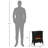 Electric Fireplace Heater with Realistic LED Flames and Logs-616216834